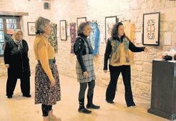 Hat sanatı keçeyle buluştu