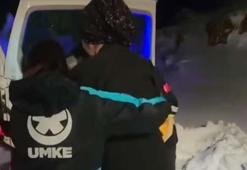 Kar altında doğum! Anne ve bebeğin 5 saatlik mücadelesi