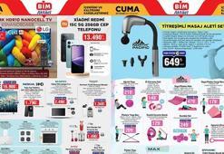 YENİ HAFTANIN BİM AKTÜEL KATALOGLARI (20-23 OCAK) BİM 23 Ocak Cuma aktüel kataloğunda hangi ürünler satışa çıkacak? Tuşlu Cep Telefonu, Ankastre Set, El Feneri, Akım Korumalı Priz, Yazı Tahtası, 2'li Porselen Çay Fincan Seti...