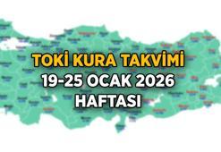 1 Haftalık TOKİ kura takvimi 2026: İşte 6 tarih, 9 il 📌 TOKİ kura çekilişinde sıra hangi ilde? 19-25 Ocak'ta hangi illerin ev kurası çekilecek?