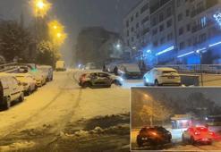 Meteoroloji'den 9 il için kuvvetli kar yağışı uyarısı! İstanbul'da yollar piste döndü