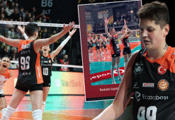 Eczacıbaşı'nda Ebrar Karakurt'tan eski kulübü Vakıfbank'a galibiyet göndermesi!