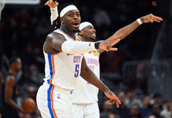 Oklahoma City Thunder, Cleveland Cavaliers'ı deplasmanda geçti