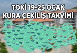 TOKİ 19-25 OCAK YENİ KURA TAKVİMİ! TOKİ 500 bin sosyal konut projesi kapsamında bu hafta hangi iller için kura çekimi yapılacak? İşte kura tarihleri açıklanan iller...