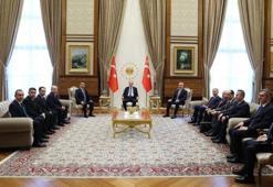 Cumhurbaşkanı Erdoğan, Özbekistan heyetini kabul etti