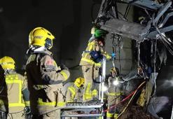 İspanya'da yeni bir tren kazasında 1 kişi öldü, 20 kişi yaralandı