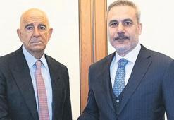 Bakan Fidan, Barrack’la bir araya geldi