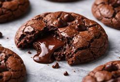 Kuru kurabiyeleri unutturan nefis lezzet! İçi akışkan brownie tarifi şipşak hazır
