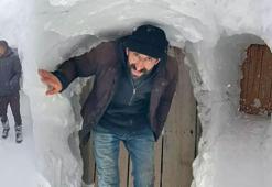 Kardan tünellerden geçen yaşam
