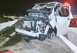 Bursa'da milyonluk kaza! İçinde servet taşıyordu, buhar oldu