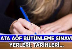 ATATÜRK ÜNİVERSİTESİ ❗ ATA AÖF Bütünleme sınavı yerleri belli oldu mu? 2026 ATA AÖF sınav giriş belgesi açıklandı mı, bütünleme sınav tarihleri ne zaman?