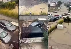 Aydın'da sağanak etkili oldu