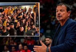 Ergin Ataman’a çirkin protesto! İsrail'de büyük saygısızlık