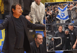 İsrail'de Ergin Ataman'a çirkin saldırı! Herkes bu sözleri paylaştı: Ben Türküm, bana hiçbir şey yapamazsınız