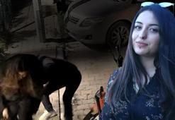 Gözde Akbaba cinayetinde kan donduran görüntüler ortaya çıktı! Genç kadının çığlıkları sokağı inletmiş