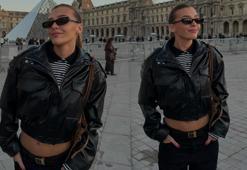 Pozlarına beğeni yağdı! Melisa Döngel'den Paris kaçamağı