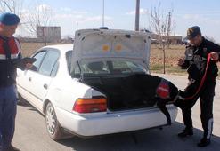 Karaman'da 17 adet el yapımı dinamit ele geçirildi