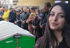 Sokak ortasında öldürülen Gözde’ye son veda: Tabutuna duvak örtüldü