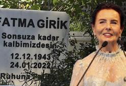 Sevenleri onu unutmadı! Fatma Girik, mezarı başında anıldı