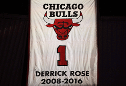 NBA'de Derrick Rose'a büyük onur! Chicago Bulls formasını emekliye ayırdı