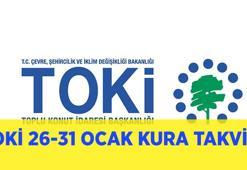 TOKİ KURA TAKVİMİ BELLİ OLDU! İşte TOKİ 26-31 Ocak kura çekilişinin yapılacağı iller