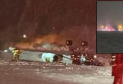 ABD'de feci kaza! 8 kişiyi taşıyan özel jet düştü