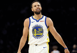Stephen Curry, Golden State Warriors'ı galibiyete taşıdı! NBA tarihine geçti
