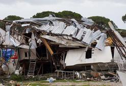 Kentte dehşet! Bir gecede her şey altüst oldu: Tekneler parçaladı, ağaçlar yerinden söküldü