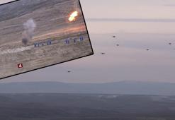 Türkiye'de bir ilk: Sürü İHA'ları canlı mühimmatla hedefi tam isabetle vurdu