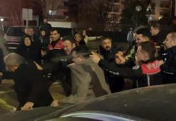 Cinayet davasında adliye önü karıştı! Çok sayıda yaralı var