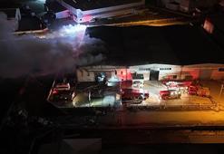 Kayseri’de mobilya fabrikasındaki yangın kontrol altına alındı