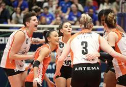 Eczacıbaşı, Zeleznicar karşısında set vermeden galip!