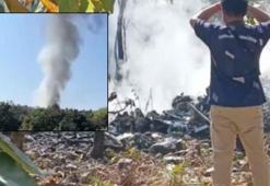 Tayland'da askeri uçak düştü! Ölüler var