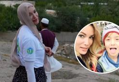 Yıllar sonra ilk kez paylaştı! Gamze Özçelik'in oğlunun son hali ortaya çıktı