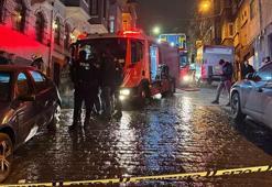 Beyoğlu'nda 4 katlı otelde yangın