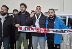 Sivasspor'a dönen Rey Manaj'a coşkulu karşılama