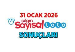 SAYISAL LOTO SONUÇLARI AÇIKLANDI! 31 Ocak 2026 Çılgın Sayısal Loto çekiliş sonuçları sorgulama ekranı