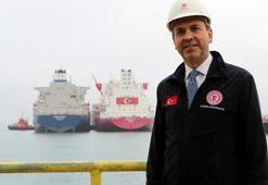 Bakan Bayraktar: 2 yılda 200 milyon metreküplük gazı gemilerle alır hale geleceğiz