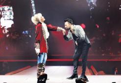 İki star aynı sahnede