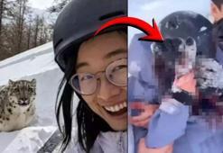 'Selfie' uğruna yüzü paramparça oldu! Dehşet anları kamerada