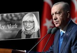 Cumhurbaşkanı Erdoğan, vefatının 2'nci yılında Alev Alatlı'yı andı