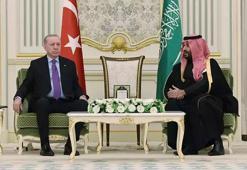 Cumhurbaşkanı Erdoğan, Suudi Arabistan'da! Veliaht Prens Selman ile kritik görüşme