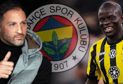 Fenerbahçe'nin yeni transferi N'Golo Kante İstanbul'a geldi!