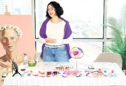 Umudu makyaj yapmakta buldu