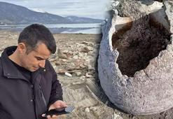 Göl çekildi, küpler ortaya çıktı! İçinden çıkanlar şaşkına çevirdi