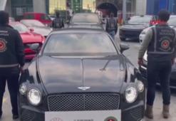 Gümrükten usulsüz geçirilen 65 lüks araca el konuldu: 22 gözaltı