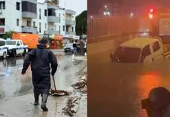 Suyla dolan alt geçitte mahsur kalan sürücü hayatını kaybetti