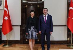 Cevdet Yılmaz, AB Komisyonu Üyesi Kos ile görüştü