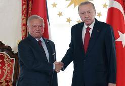 Cumhurbaşkanı Erdoğan, Ürdün Kralı 2. Abdullah ile bir araya geldi