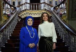 Emine Erdoğan, Ürdün Kraliçesi Rania ile bir araya geldi